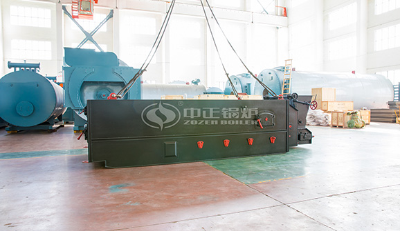 恒豪凈化材料400萬大卡YQW系列燃?xì)馀P式有機(jī)熱載體鍋爐項目